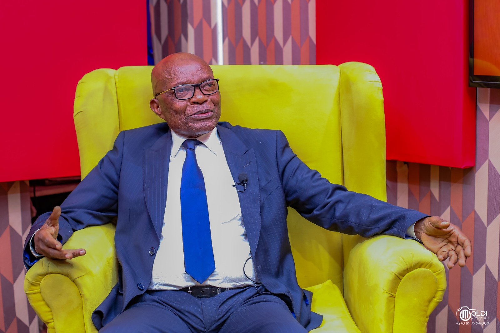 Le professeur Michel Bongongo, ancien ministre de la fonction publique et budget