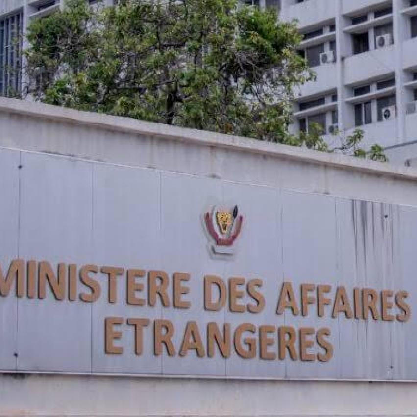 Siège du ministère des Affaires étrangères à Kinshasa 