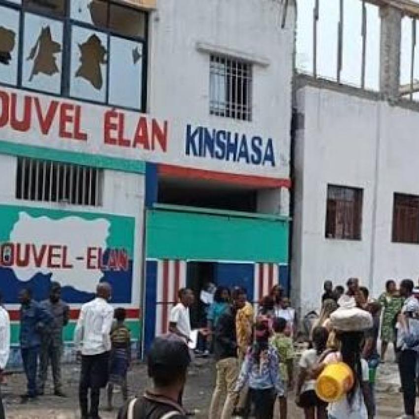Siège du parti Nouvel Élan à Kinshasa
