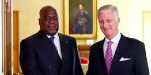 C'est pour la premiere fois que leRoi Phillipe effectue une visite en RDC