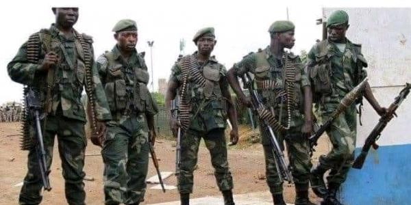 Les militaires congolais 