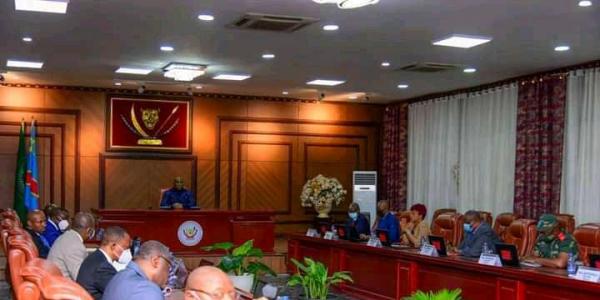 Conseil des ministres du gouvernement congolais 