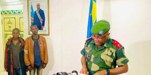 Deux militaires rwandais capturés par FARDC