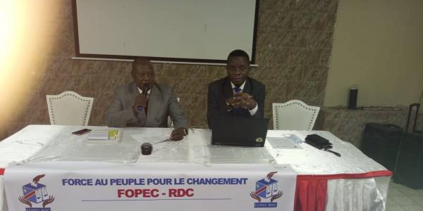 RDC: ONEEL et FOPEC sensibilise sur le contentieux électoral