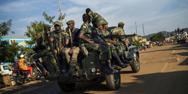 Une image illustrative des militaires congolais 