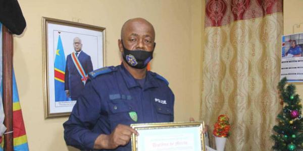 Le Commandant connu sous le nom « Bienvenu » du Sous-Commissariat urbain du district de Tshangu à Kinshasa