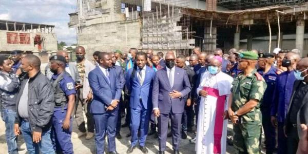 Sama Lukonde, le Premier ministre congolais en visite à Goma avec les membres de son gouvernement 