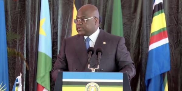 Félix Tshisekedi à Nairobi 