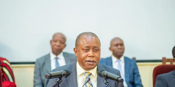  Le président de la CENI, Denis Kadima