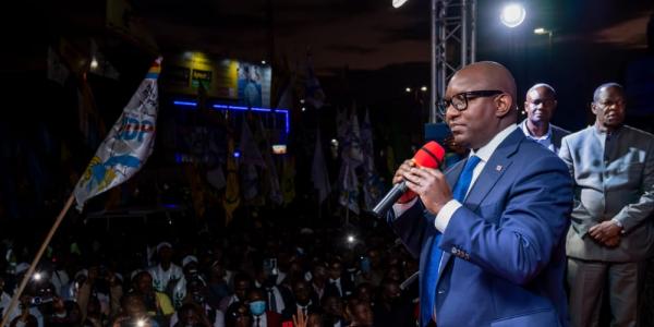 Sama Lukonde Premier Ministre congolais à Lubumbashi 