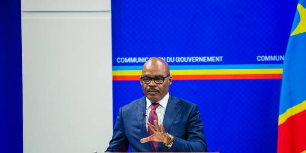 Ministre des Finances Nicolas Kazadi, briefing sur le dossier carburant. 