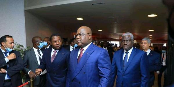 Félix Tshisekedi en Côte d'Ivoire 