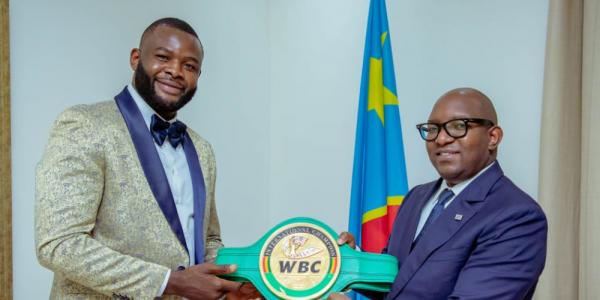 Martin Bakole reçu par Sama Lukonde