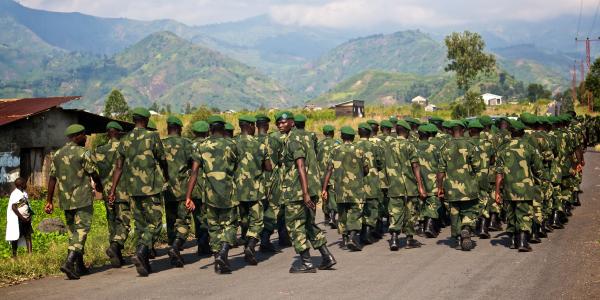 Les militaires congolais à l'Est du pays 