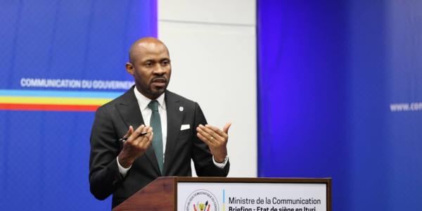 Patrick Muyaya, Ministre de Communication et des Médias 