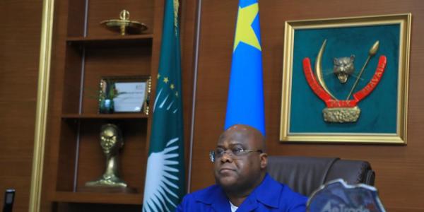Le Président de la RDC Félix Tshisekedi 