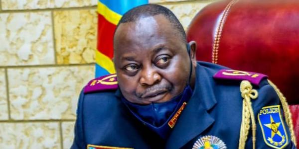 Sylvano Kasongo responsable de la police de la ville de Kinshasa 
