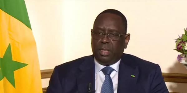 Macky Sall Président de l'UA sur le plateau de RFI et France 24
