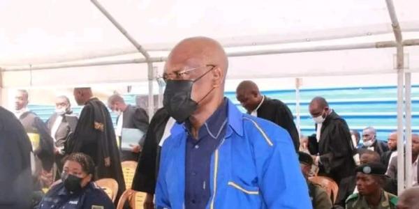 François Beya lors de son procès à Makala 