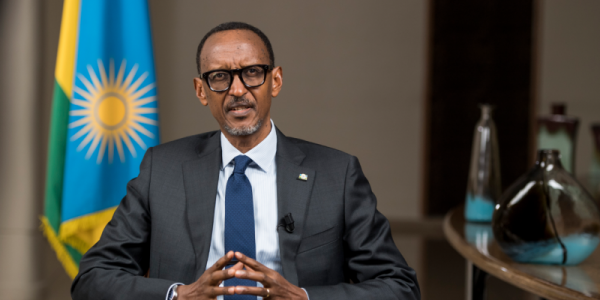 Le président rwandais Paul Kagame