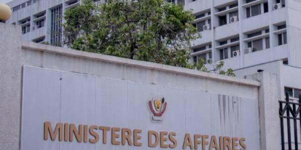 Siège du ministère des Affaires étrangères à Kinshasa 