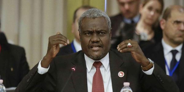 Président de l'Union Africaine Moussa Faki Mahamat 