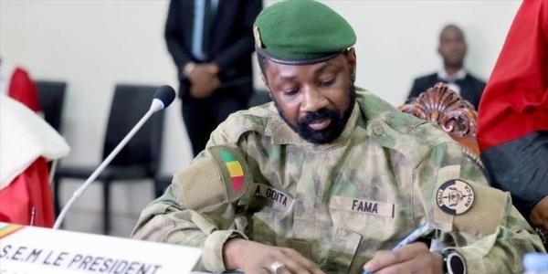 Le président malien Assimi Goïta Fama