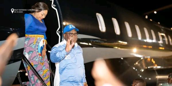Félix Tshisekedi dans le Haut Katanga
