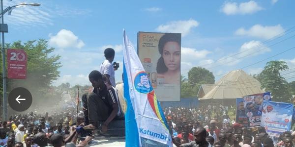 Le parti de Katumbi en meeting 