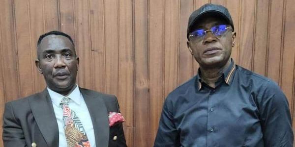 Godé Mpoyi et Gentiny Ngobila 