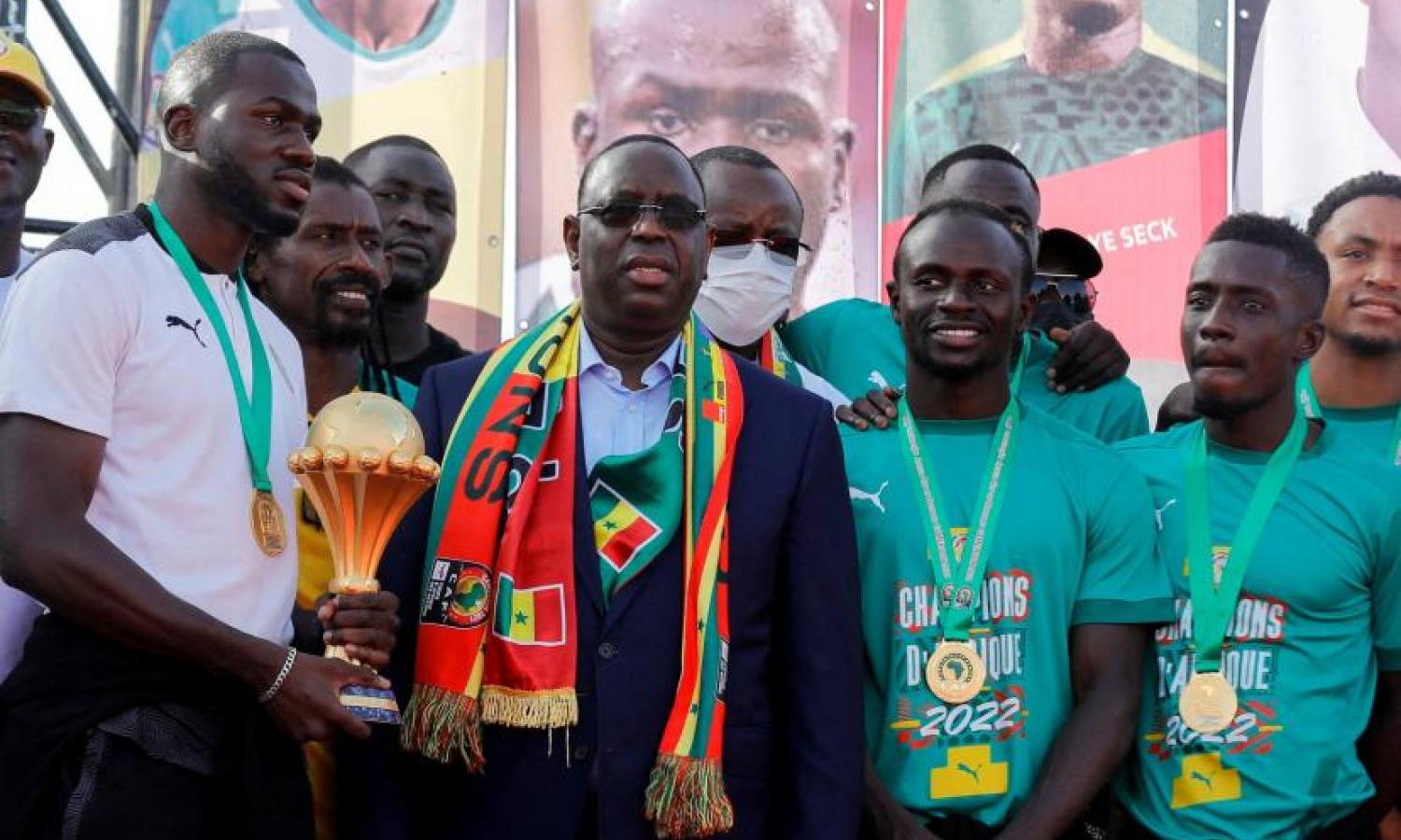 L'equipe senegalaise