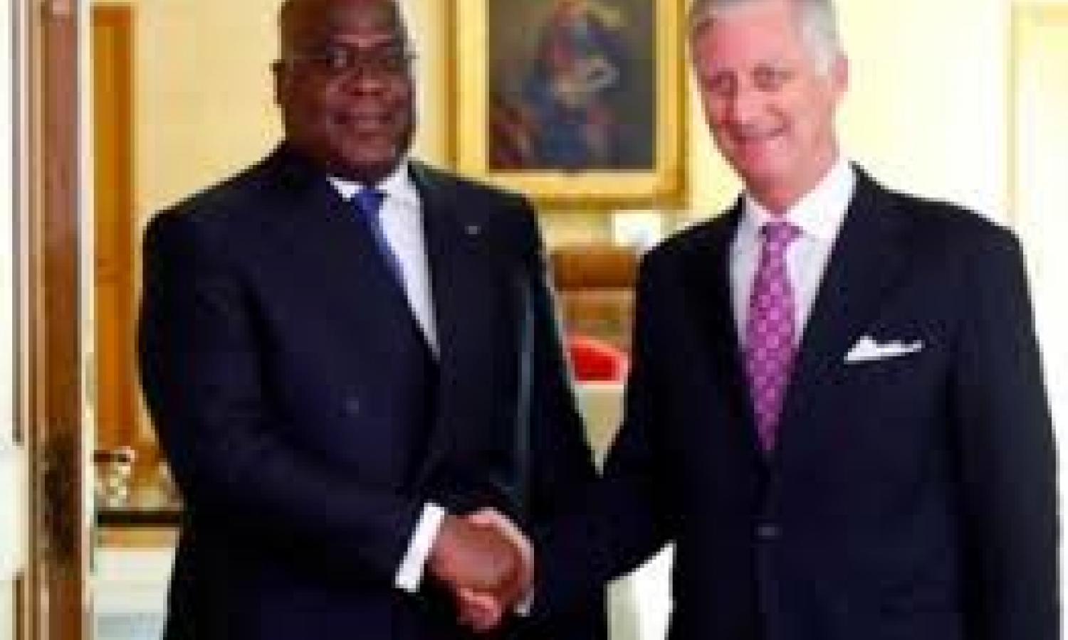 C'est pour la premiere fois que leRoi Phillipe effectue une visite en RDC