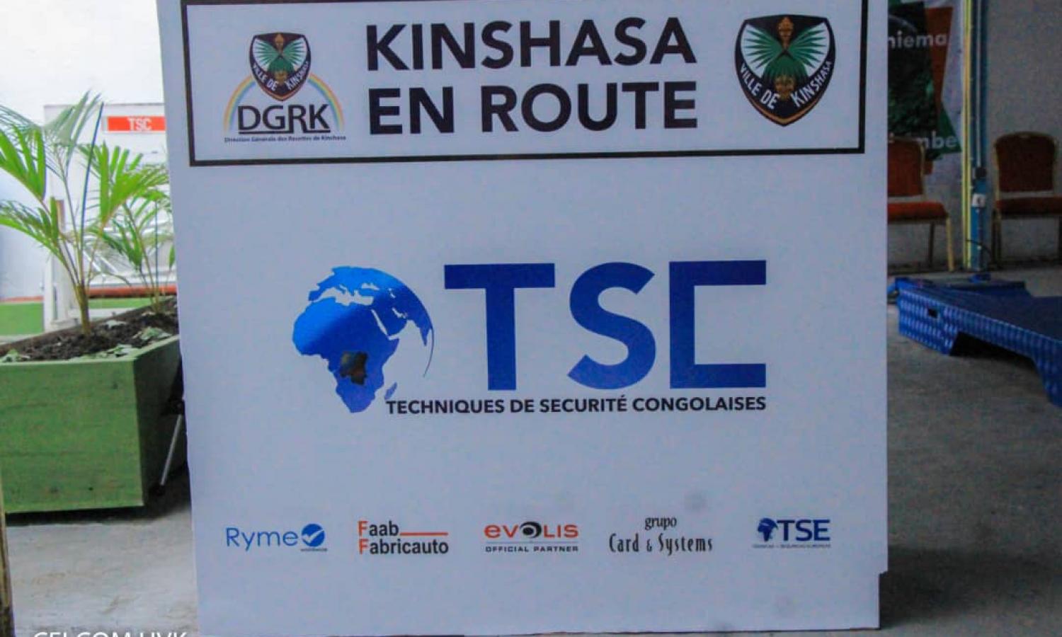 Installations de la Société Technique de Sécurité Congolaise (STC) à Limete. 