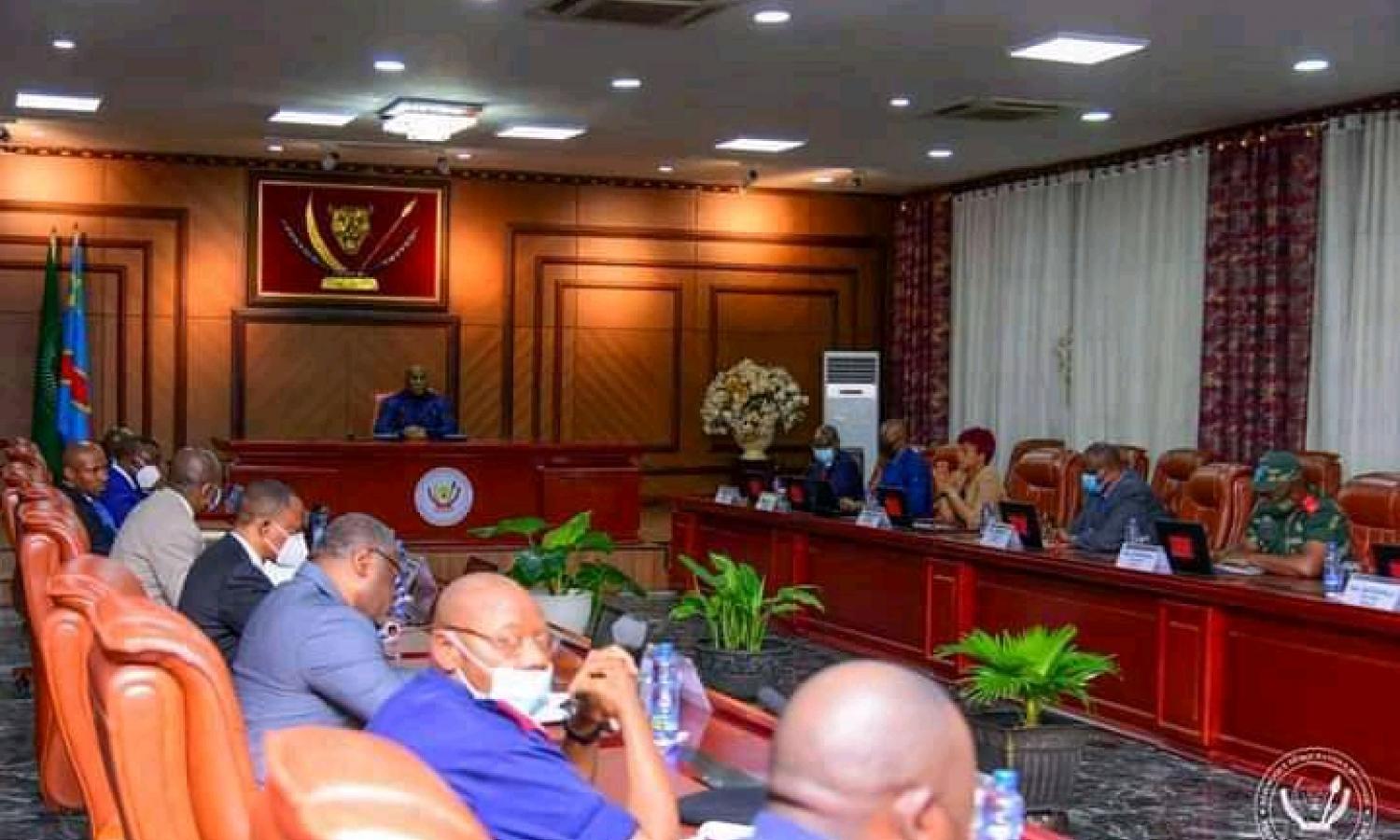 Conseil des ministres du gouvernement congolais 