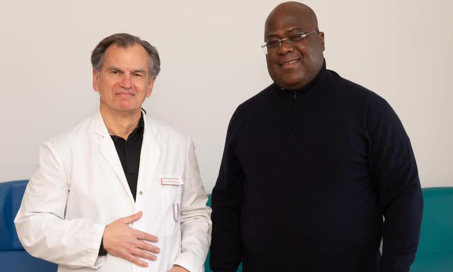 Tshisekedi soigné d'une hernie discale 