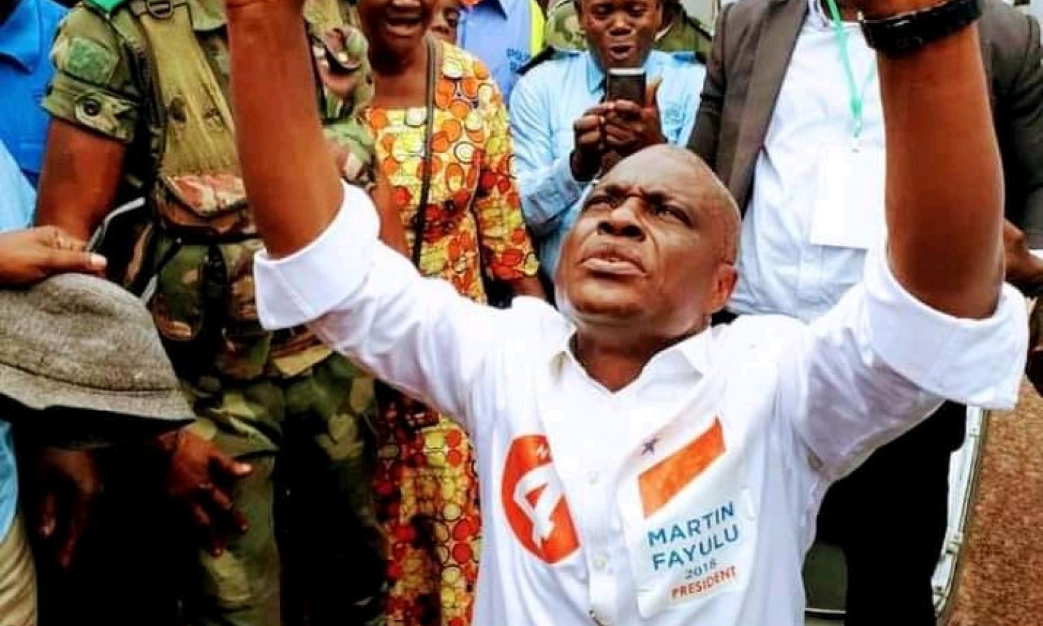 Martin Fayulu à l'Équateur 