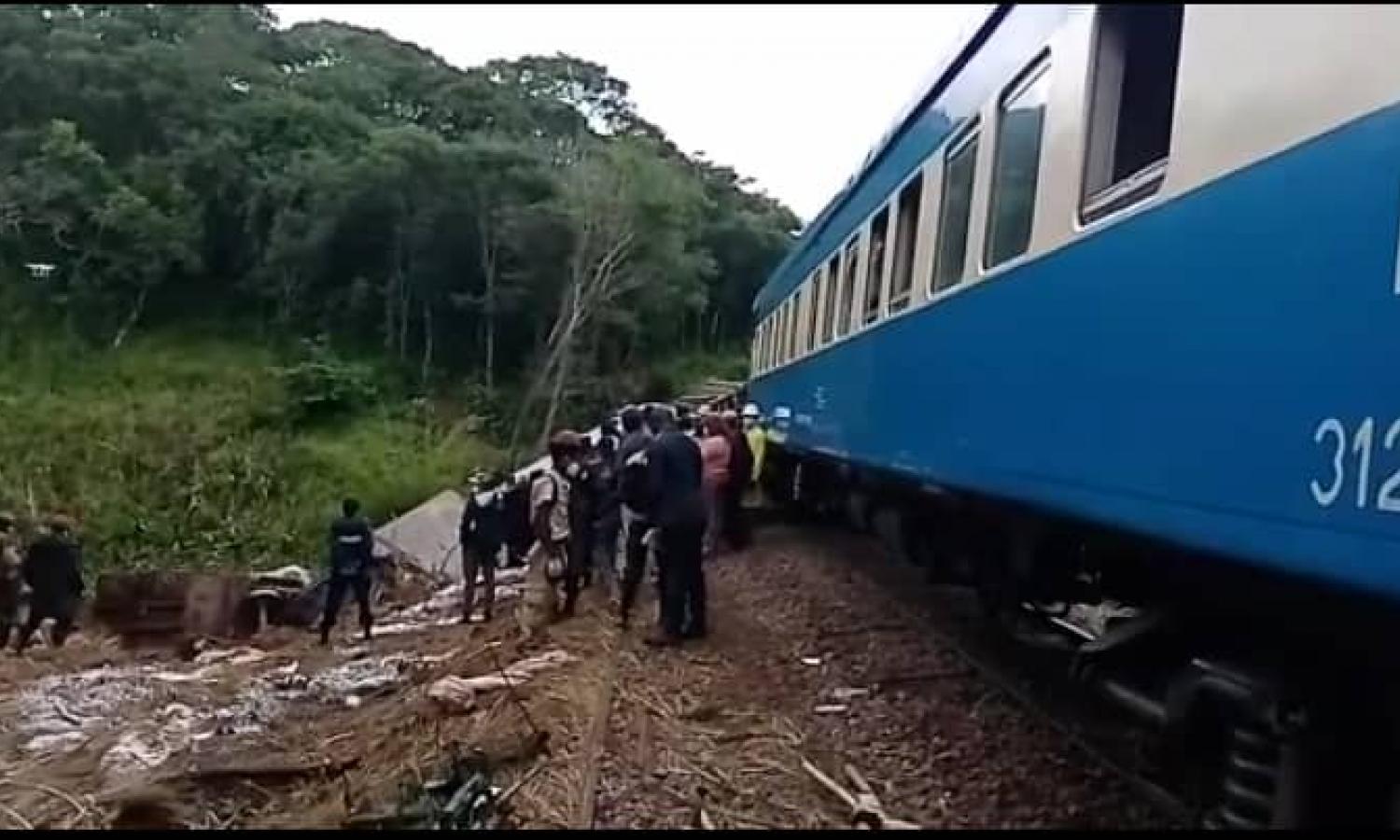 Accident de train à Lubudi 