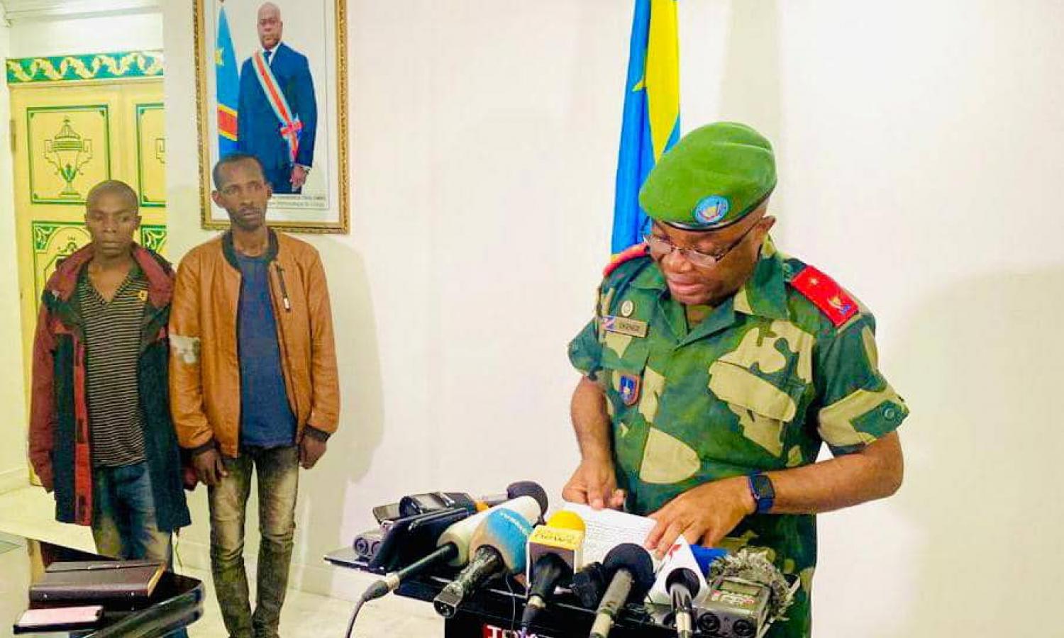 Deux militaires rwandais capturés par FARDC