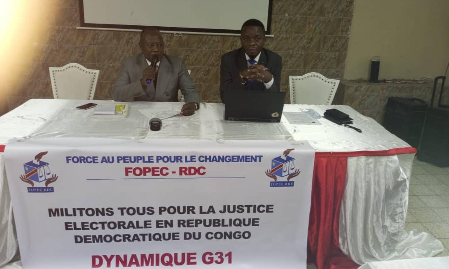 RDC: ONEEL et FOPEC sensibilise sur le contentieux électoral