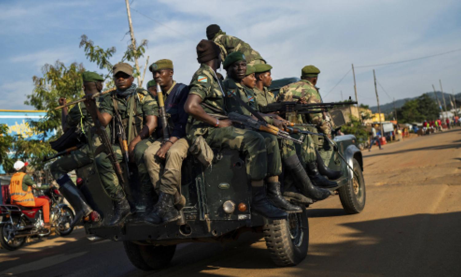 Une image illustrative des militaires congolais 