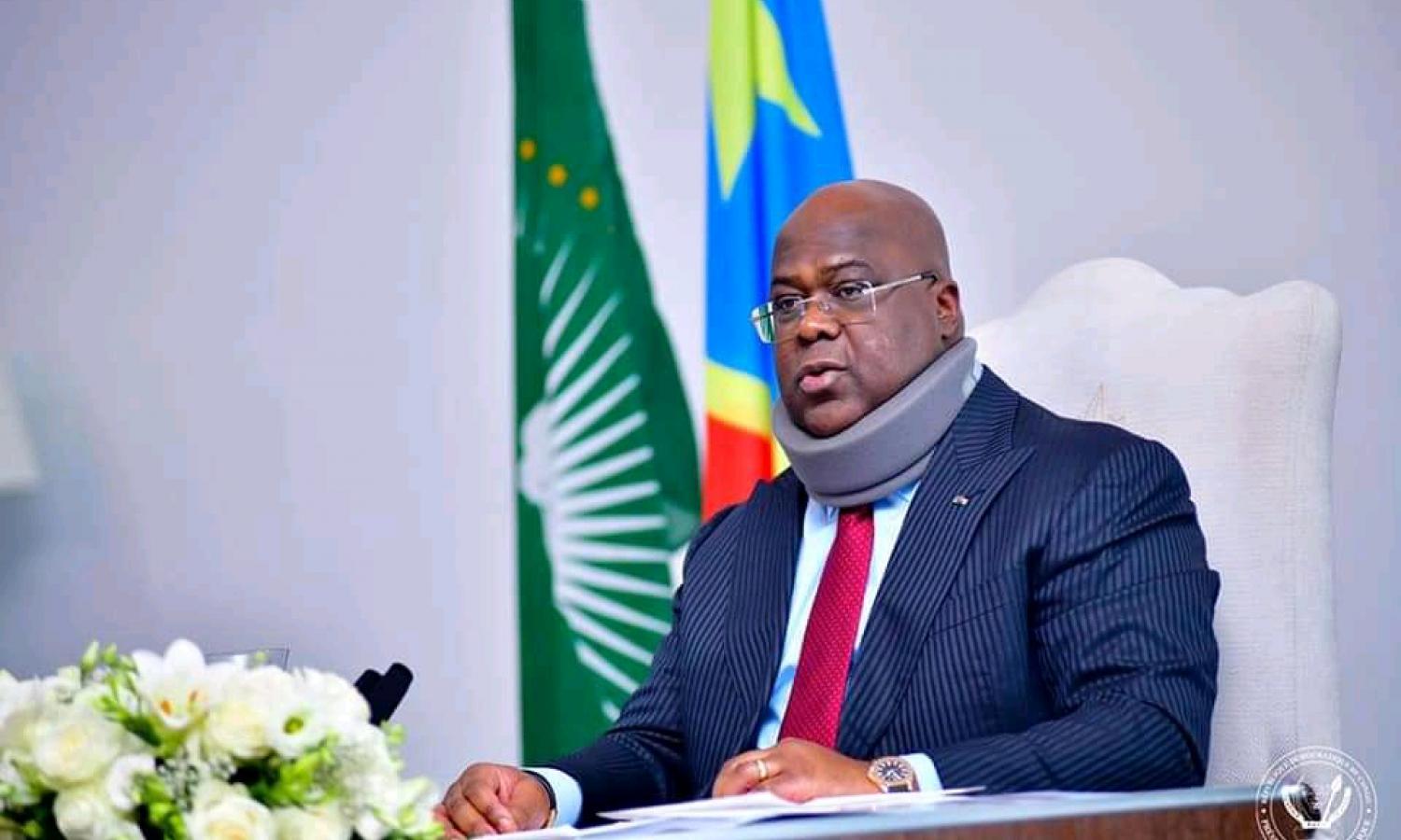 Le Président Félix Tshisekedi lors de la réunion de P-DDRCS