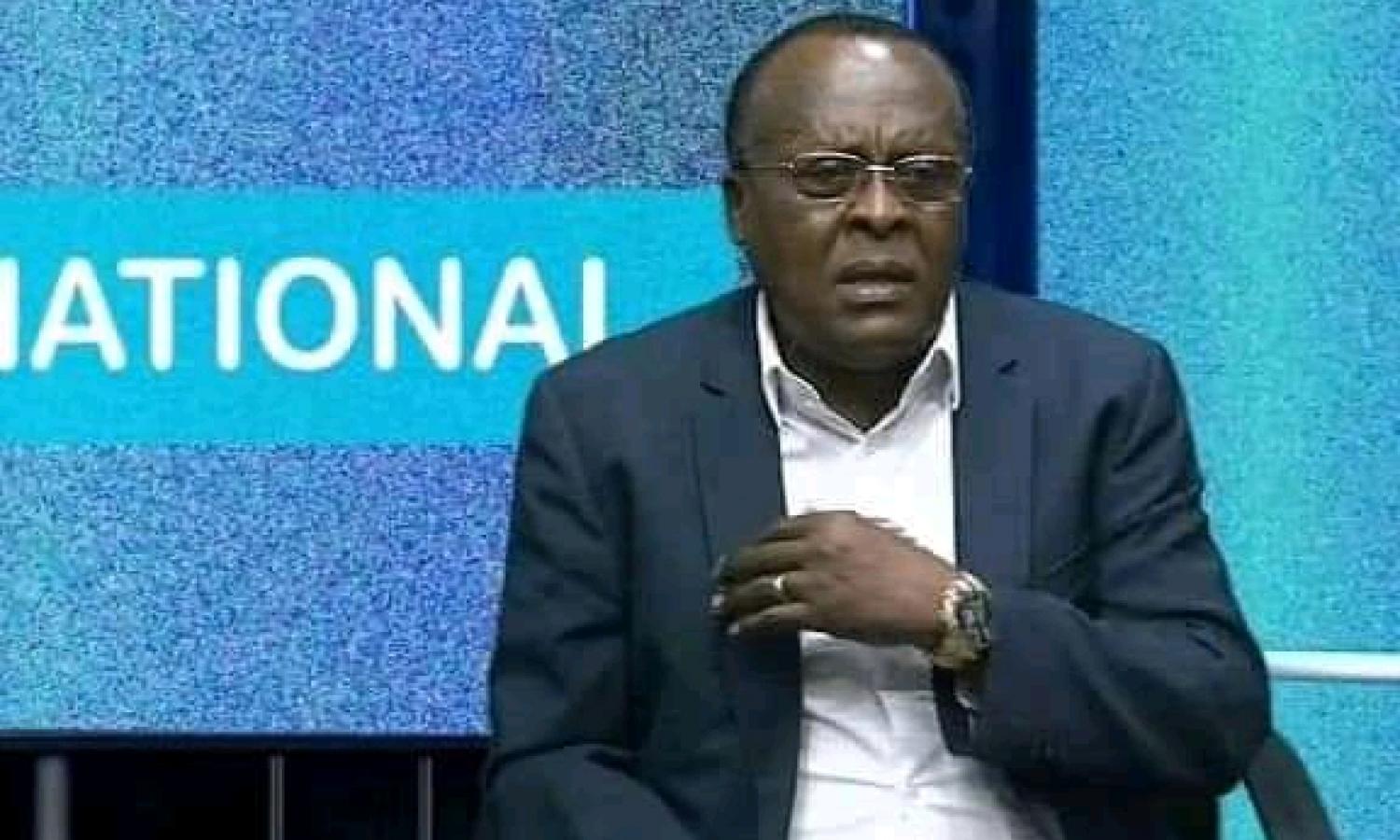 Le journaliste et directeur des Sports à la RTNC, François Kabulo Mwana Kabulo 