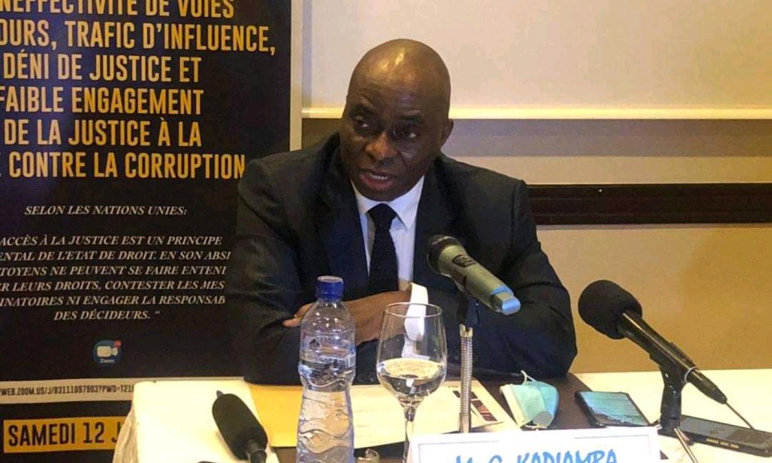 Une photo Illustrative de Georges Kampiamba, président d'ACAJ