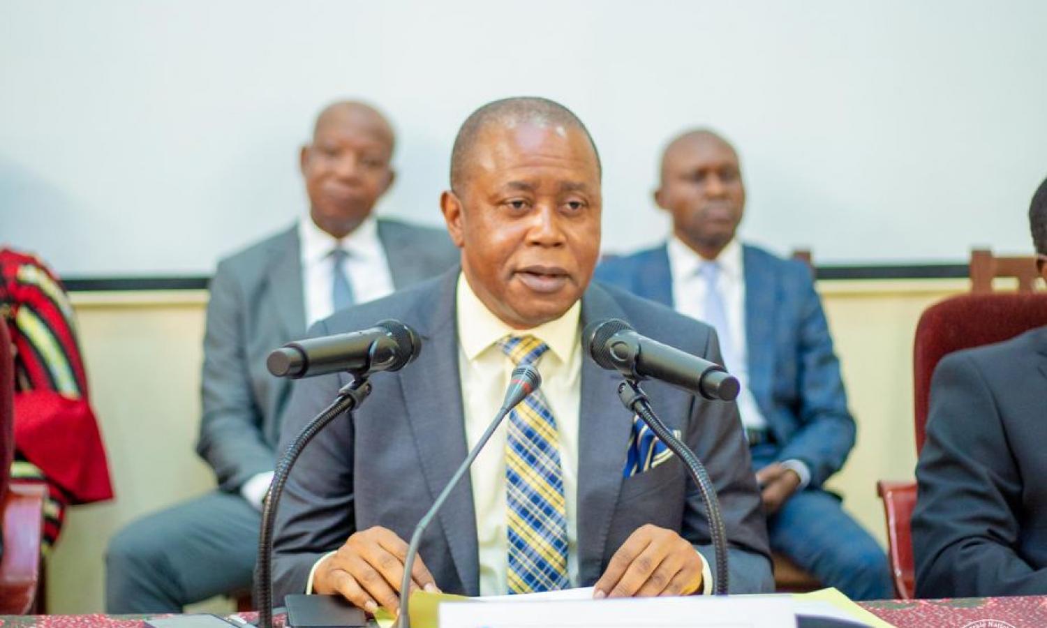  Le président de la CENI, Denis Kadima