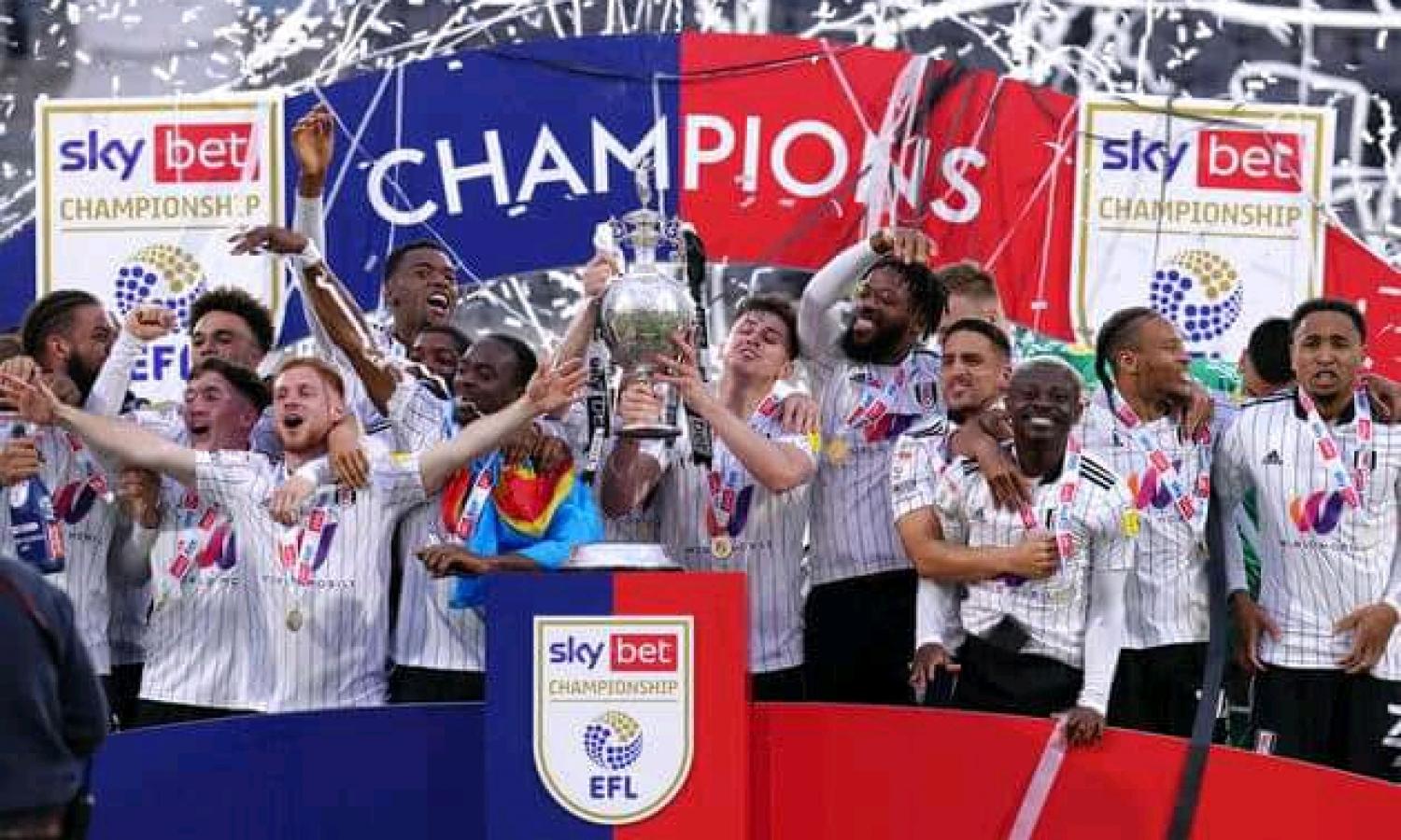 Fulham de Neeskens Kebano sacré champion de la deuxième division anglaise 