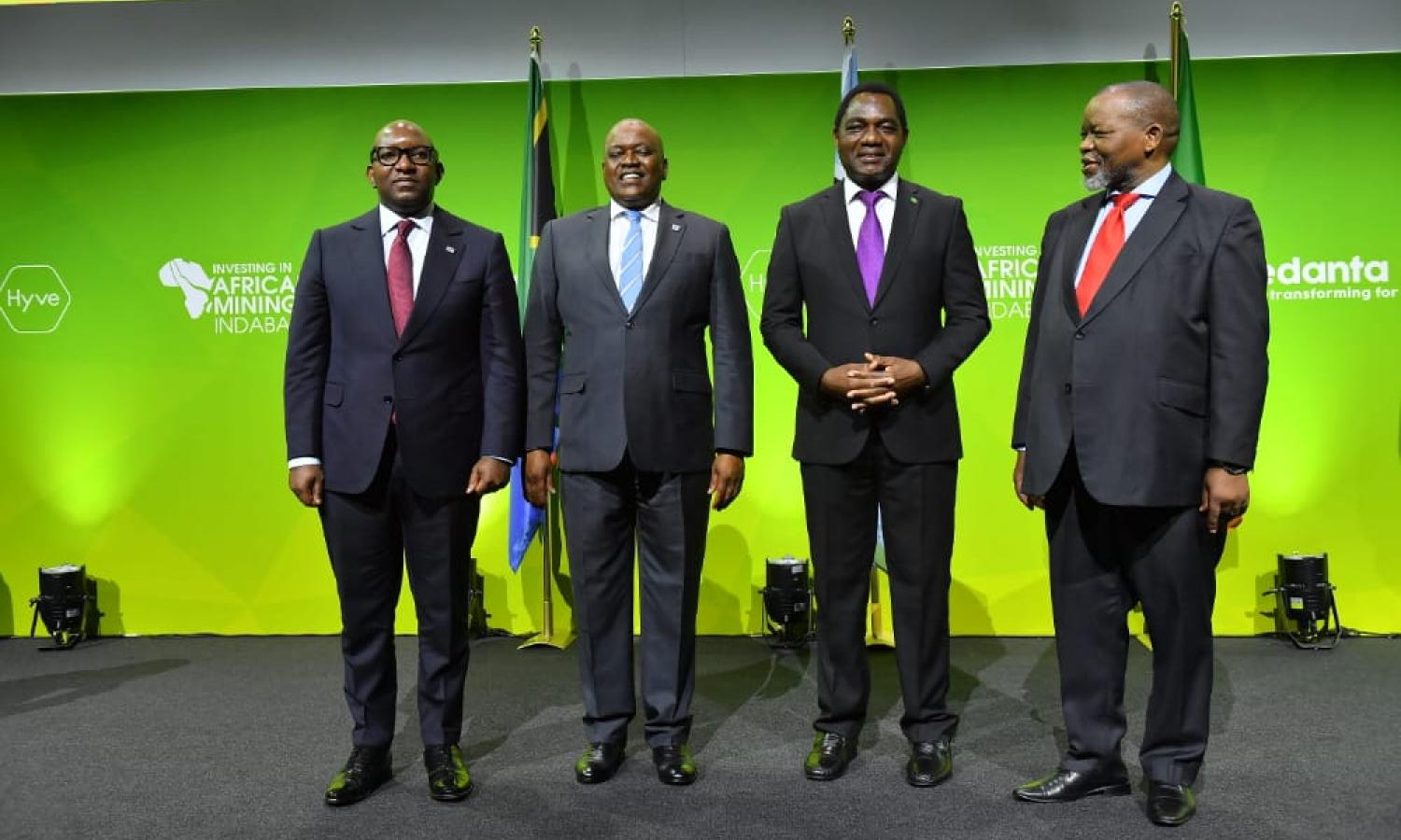 Le Président ministre Sama Lukonde au forum Mining Indaba en Afrique du Sud 