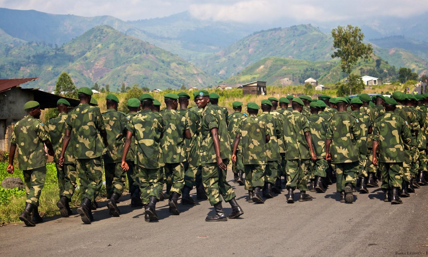 Les militaires congolais à l'Est du pays 
