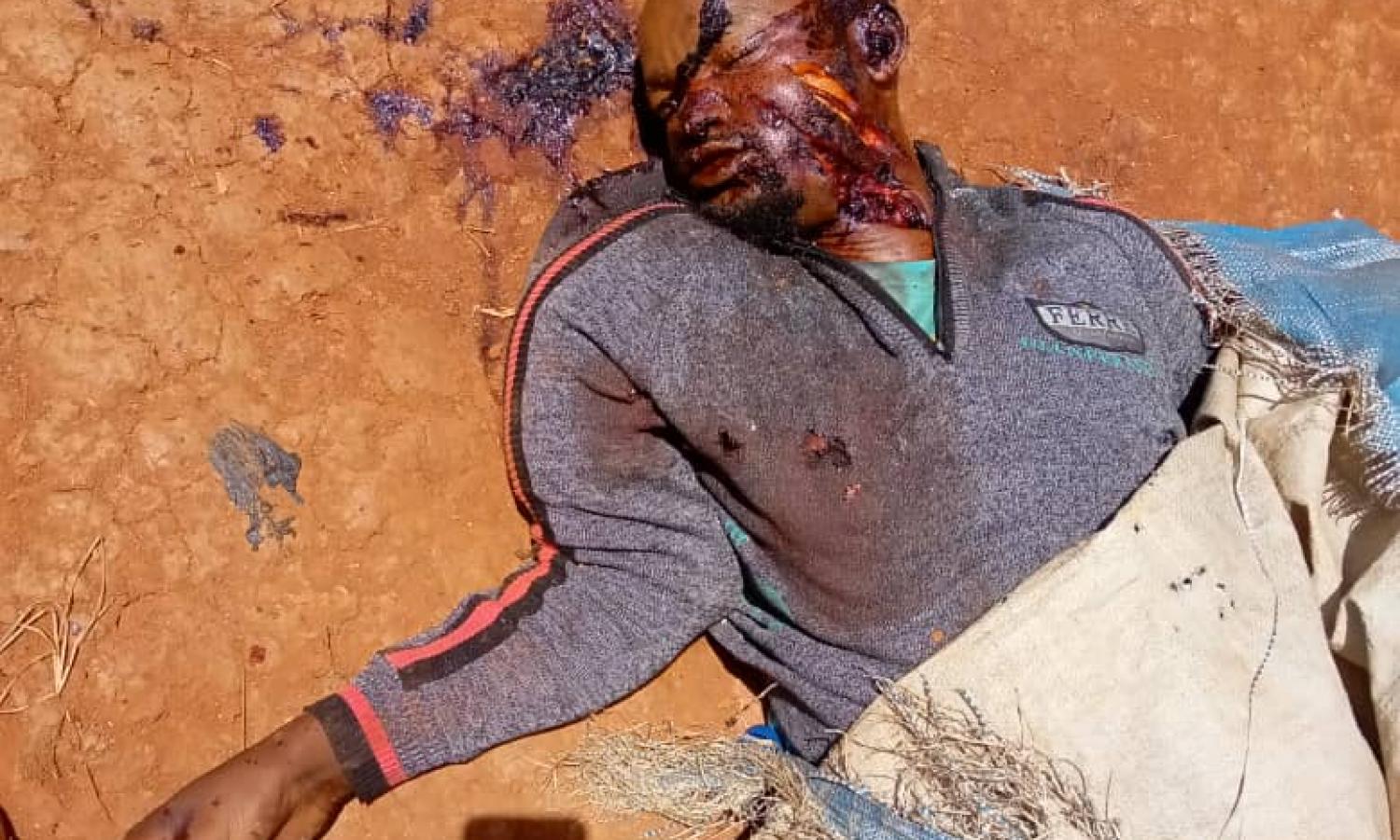 Cadavres de personnes tuées en Ituri par les CODECO