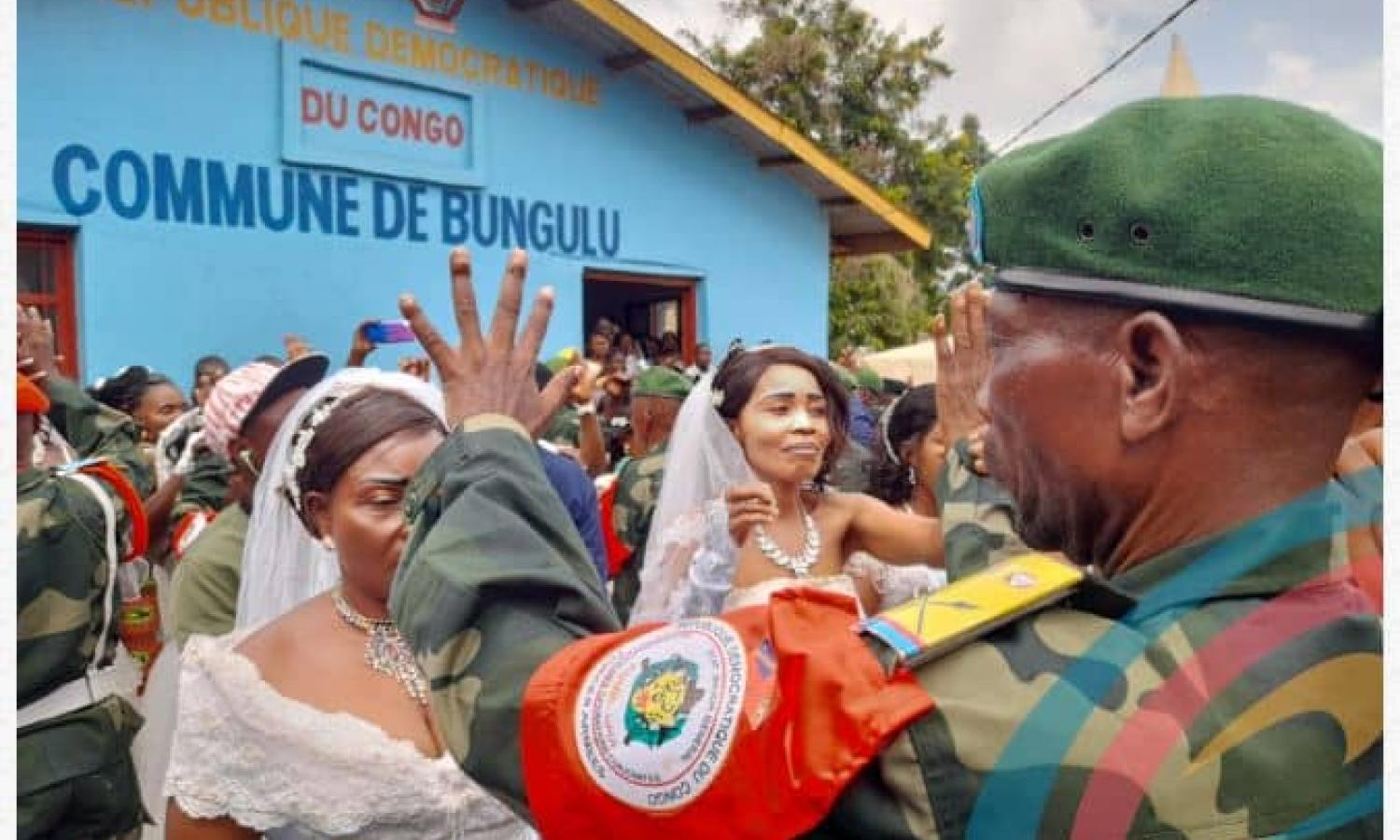 Les mariages des militaires des FARDC à Beni 