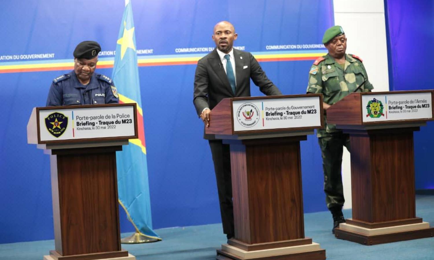 Briefing du gouvernement congolais sur la situation sécuritaire à l'Est de la RDC 